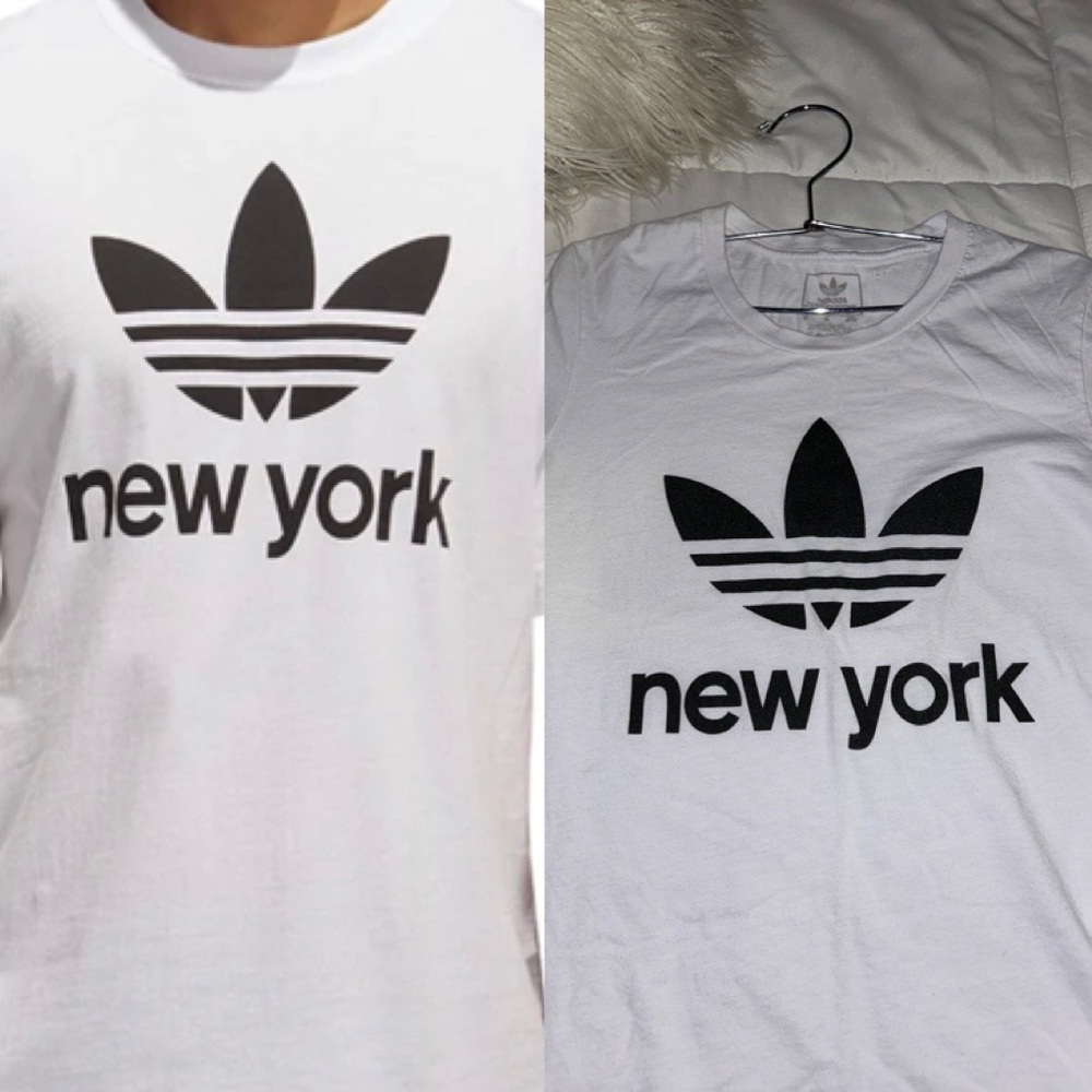 Adidas Stacked New York Tee